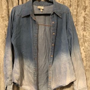 Ombré Jean Shirt